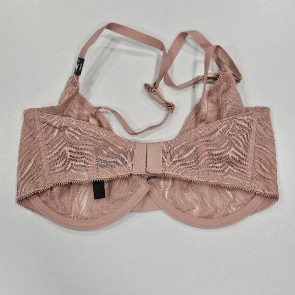 Victoria's Secret Unlined Zebra Lace Demi Bra - Picture 7 of 9